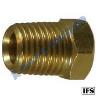 PLUG TAPER BRASS 1/8" BSP MALE THREAD