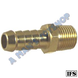 TAILPIECE 5/16" HOSE TAIL & MALE 1/8 NPT