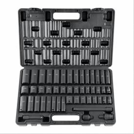 IMPACT SOCKET SET 3/8 DRIVE 48 PIECE
