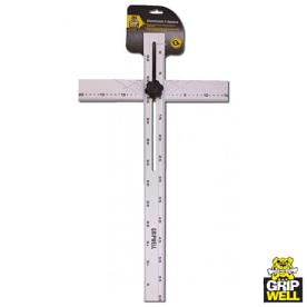 SQUARE 24" 600MM T SQUARE ALLOY