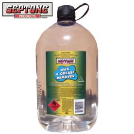 SOLVENT 4 LITRE WAX & GREASE REMOVER