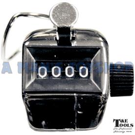 HAND TALLY COUNTER 4 DIGIT METAL CASE