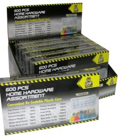 HOME HARDWARE ASSORTMENT 600PC