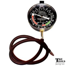 DELUXE VACUUM GAUGE 90MM GAUGE WITH HOSE