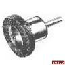 WIRE WHEEL 50MM DIAMETER 1/4 SHANK