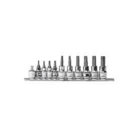 TORX SOCKET SET 10 PCE 1/4 & 3/8" DR
