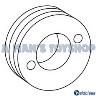 MIG ROLLERS, 2HOLES, 1-1.2MM ALUMINIUM