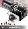 WINCH 12 VOLT 4500LBS 20 METRE SYN ROPE
