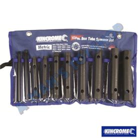 TUBE SPANNER SET METRIC 10 PIECE