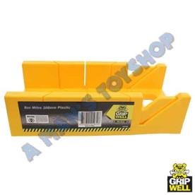MITRE BOX  PLASTIC 300MM LIGHT DUTY