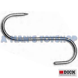MEAT HOOK 180MM X 8MM STAINLESS 5 PACK