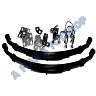 SPRING KIT 5 LEAF SHACKLED & HANGERS 8MM