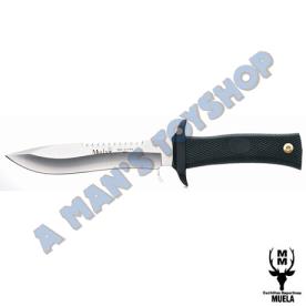KNIFE & SHEATH 150MM BLADE RUBBER HAN