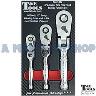 STUBBY RATCHET SET1/4-3/8-1/2 SUPER FINE