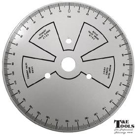 TDC TIMING DEGREE WHEEL 360% 320MM DIA