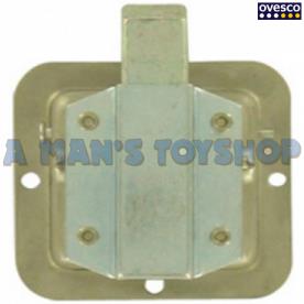 FLUSH PADDLE LOCK S/ STEEL 65MM PANEL