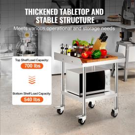 CORNER STAINLESS WORKBENCH 600X600X760H