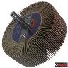 FLAP WHEEL 75MM DIAM 60 GRIT  6 MM ARBOR