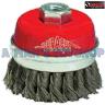 CUP BRUSH 75MM STAINLESS 14 X2MM THREAD