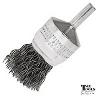 WIRE CRIMPED BRUSH 25MM WITH 1/4 SHANK
