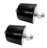 UNIVERSAL RUBBER MOUNT 13MM (1/2") X 2