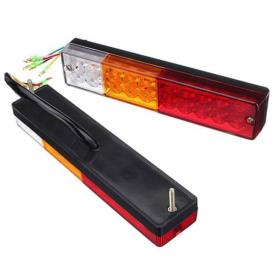 LED TAIL LIGHT 238MMX51MM 20LED FORKLIFT