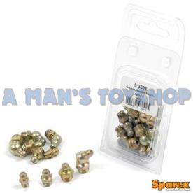 GREASE NIPPLE METRIC MIXED 10 PIECE PACK