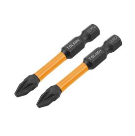 IMPACT SCREWDRIVER BIT SET POZIDRIVE X 2