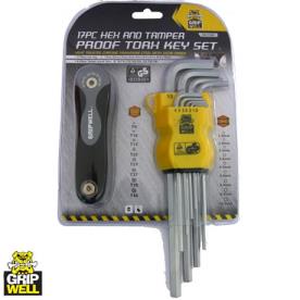 ALLEN KEY SET 17 PCE HEX KEY & TORX