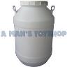 NLA* PLASTIC DRUM WITH HANDLES & LID 30