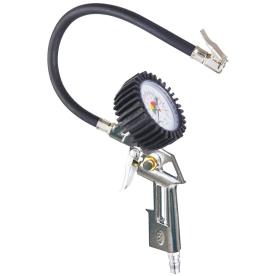 PISTOL TYRE INFLATOR 80MM GAUGE 0-170PSI