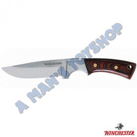 KNIFE FIXED 90MM BLADE WOOD SHEATH SMALL