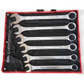 SPANNER SET AF 6 PCE RING/OPEN 1 3/8-2"
