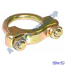 EXHAUST CLAMPS ZINC PLATED 57MM/2 1/4"