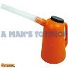 JUG 2LTR PLASTIC ORANGE LID & FLEX SPOUT