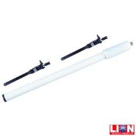 BIKE PUMP 400 X 22MM WITH FLEX END