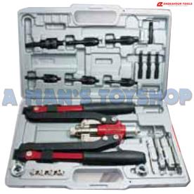 RIVETER RIVBOLT RIV NUT 14 HEADS 3-IN-1