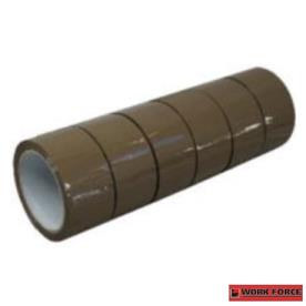 PACKAGING TAPE BROWN 6 ROLLS 48MM X 50M
