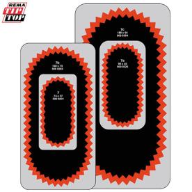 TYRE PATCH TUBE NO.2 45MM BOX 30 PIECE