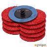 SANDING DISC 50MM QUICKLOCK 120G 10PC