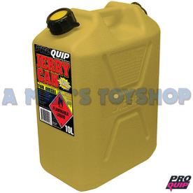 FUEL CAN 10 LITRE DIESEL YELLOW  TYPE