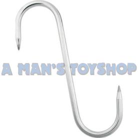 MEAT HOOK 6" 150MM LONG STAINLESS STEEL