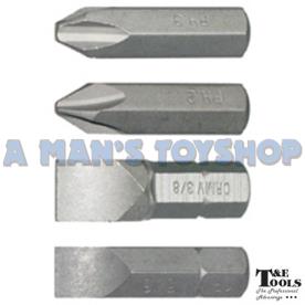 INSERT BIT SET 4PC IMPACT 5/16 HEX 36MM