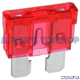 FUSE 10 AMP STD ATS BLADE 5 PIECE