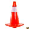 SAFETY CONE 450MM WITH REFLECTIVE BAND