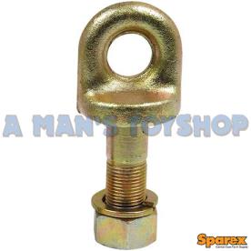 EYE BOLT 15MM EYE WITH NUT & WASHER 18MM