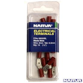 TERMINAL PACK BLADE MALE RED