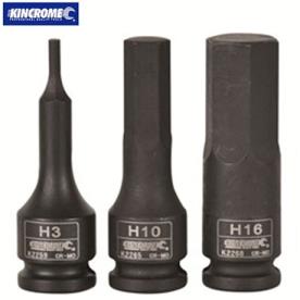 HEX IMPACT SOCKET 11/16"X60MM3/8"DRSQUAR