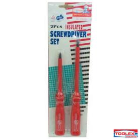 SCREWDRIVER SET 2PCE INSULATED