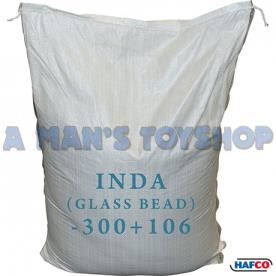 GLASS BEAD 25KG BAG INDA FINE  FINISHING